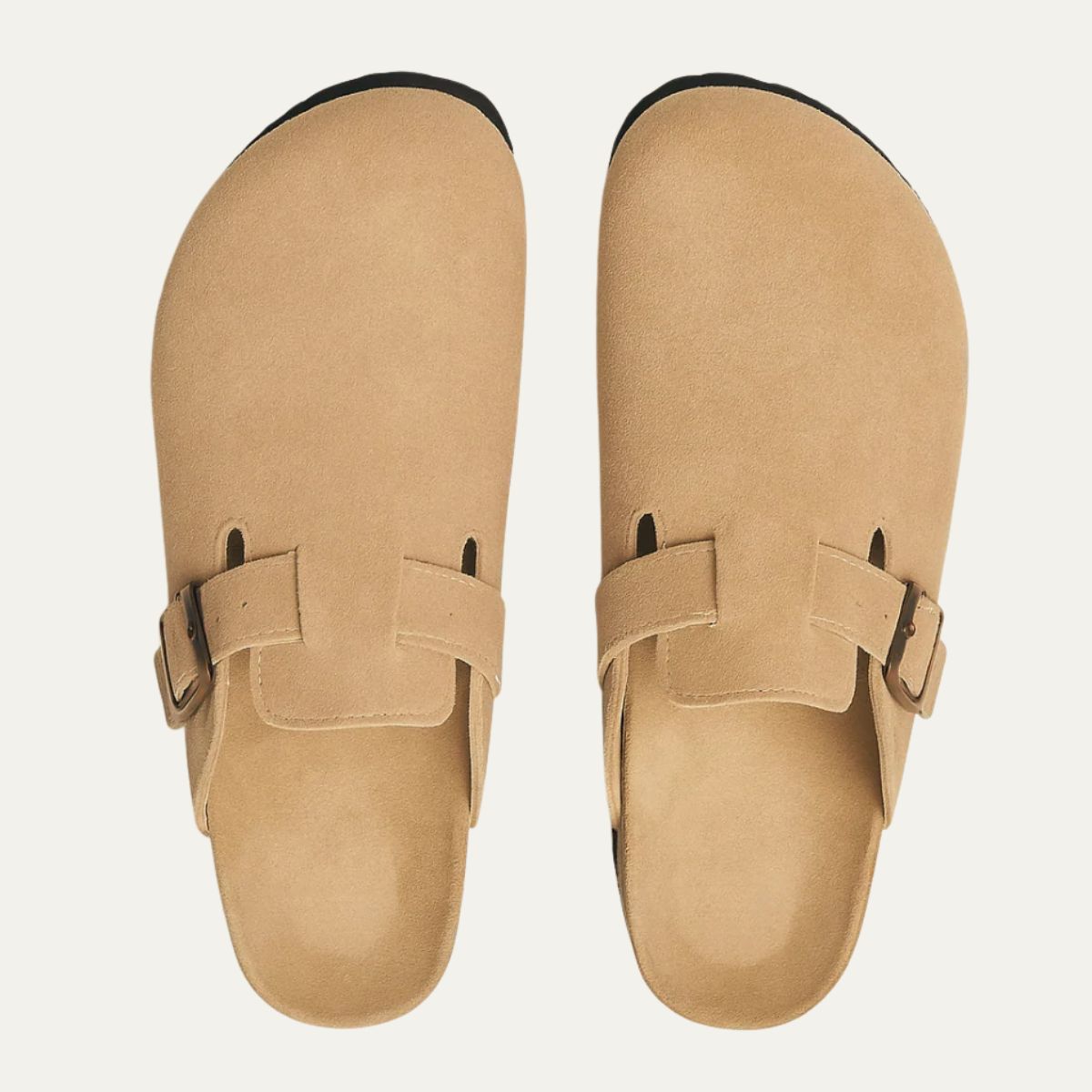 The Amalfi Beige Suede Moccasin Slipper for Men — Relaxed Old Money Style