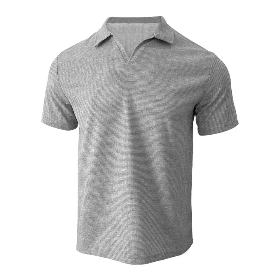 Men’s Polo Shirt – Casual Short Sleeve Summer Cotton Top
