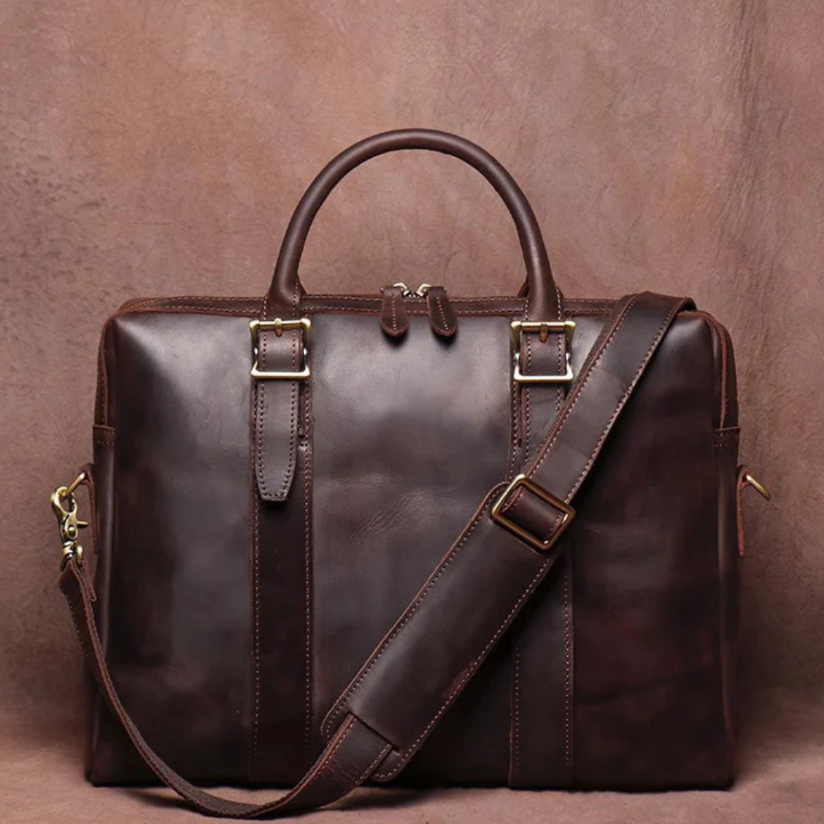 Men’s Vintage Business Genuine Leather Bag