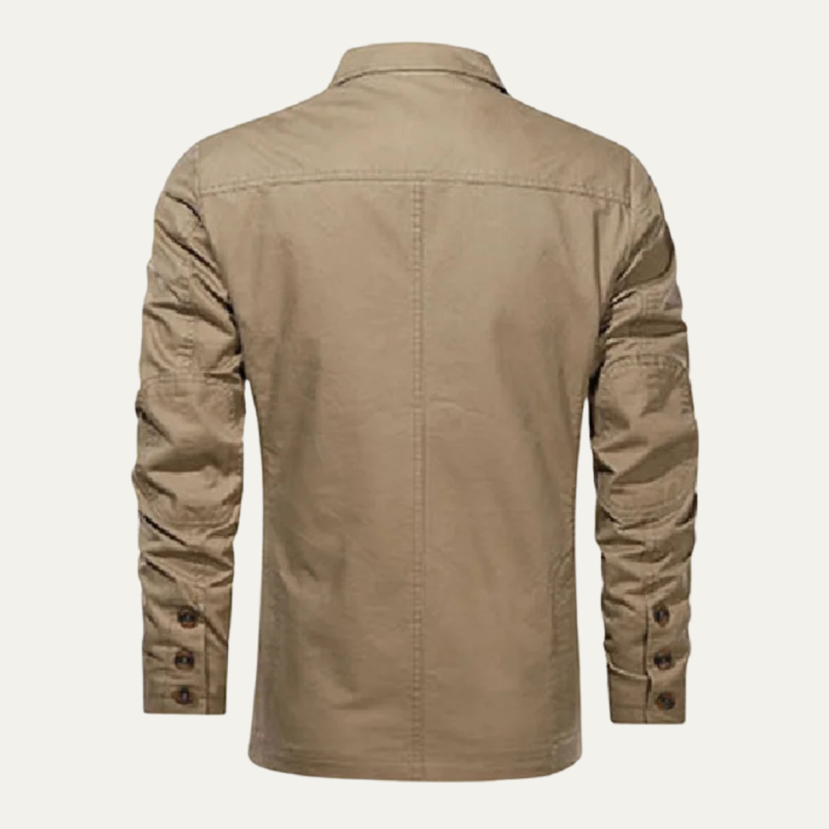 The San Gimignano Men's Khaki Light Weight Cotton Blazer Jacket