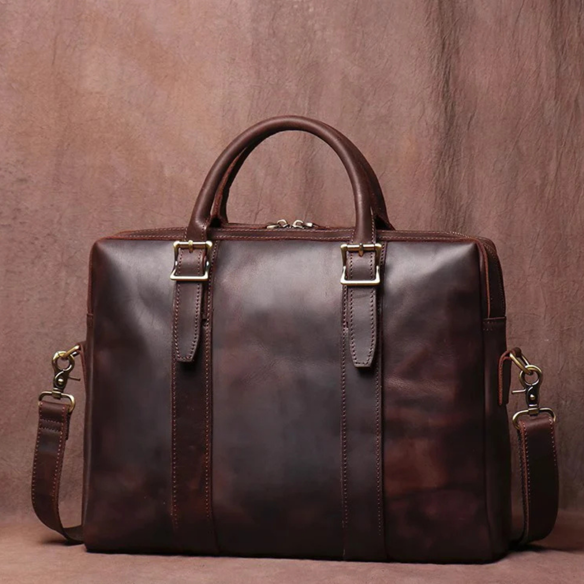 Men’s Vintage Business Genuine Leather Bag