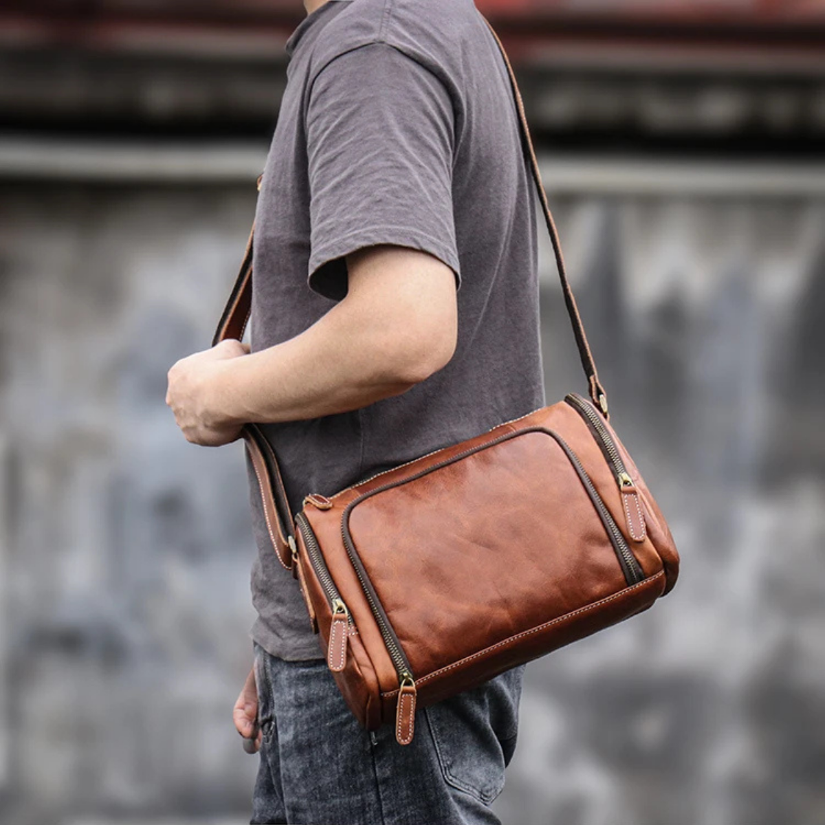 Men’s Vintage Crossbody Shoulder Bag