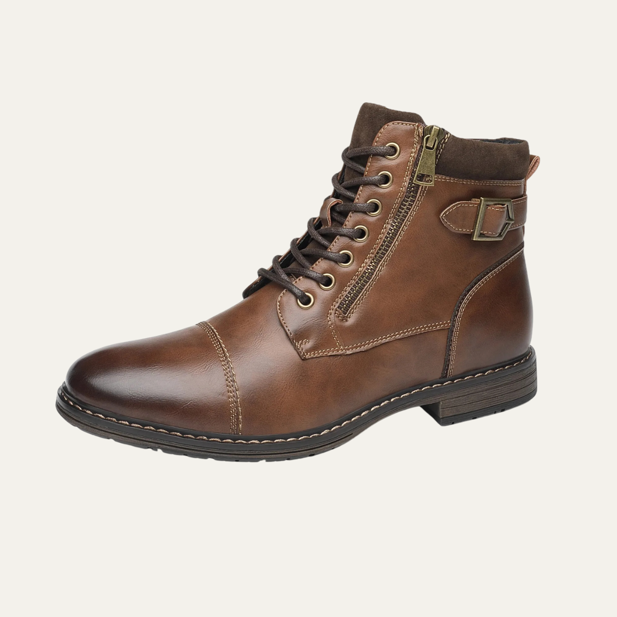 Men’s Casual Vintage Leather Ankle Boots