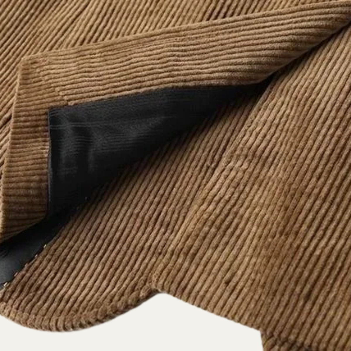 The Lancaster Men’s Thick Flannel  Corduroy Business Blazer Jacket