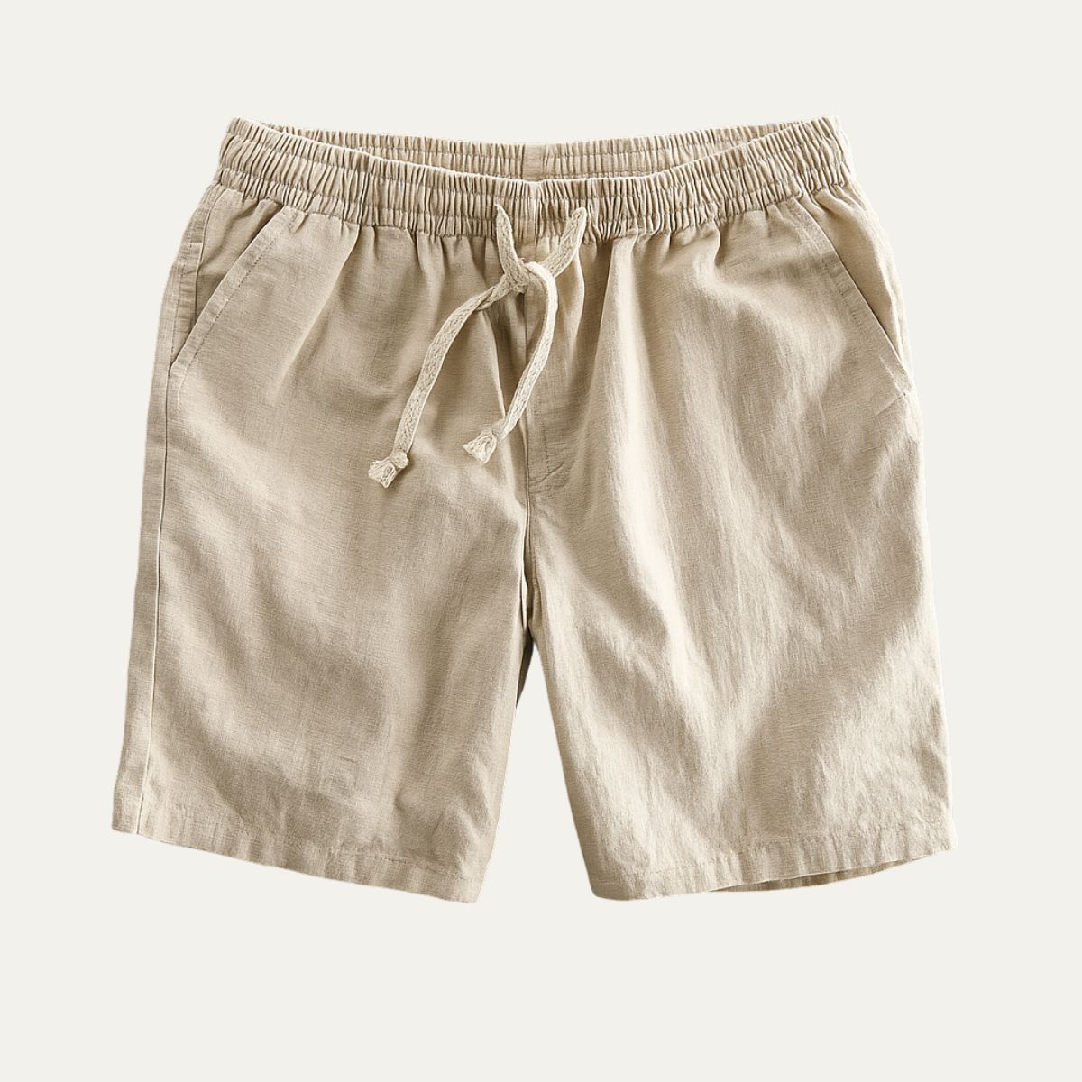 The Rowley Linen Shorts – Drawstring Shorts for Men