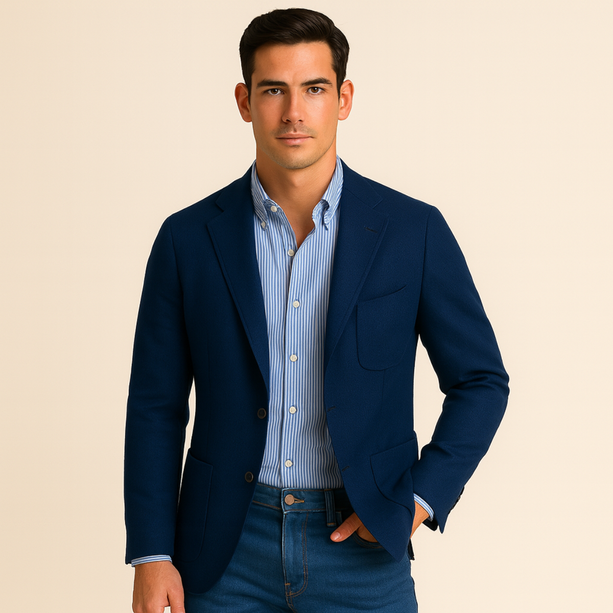 The Oxford Linen Summer Blazer - Wedding Guest Men - Formal Occasions