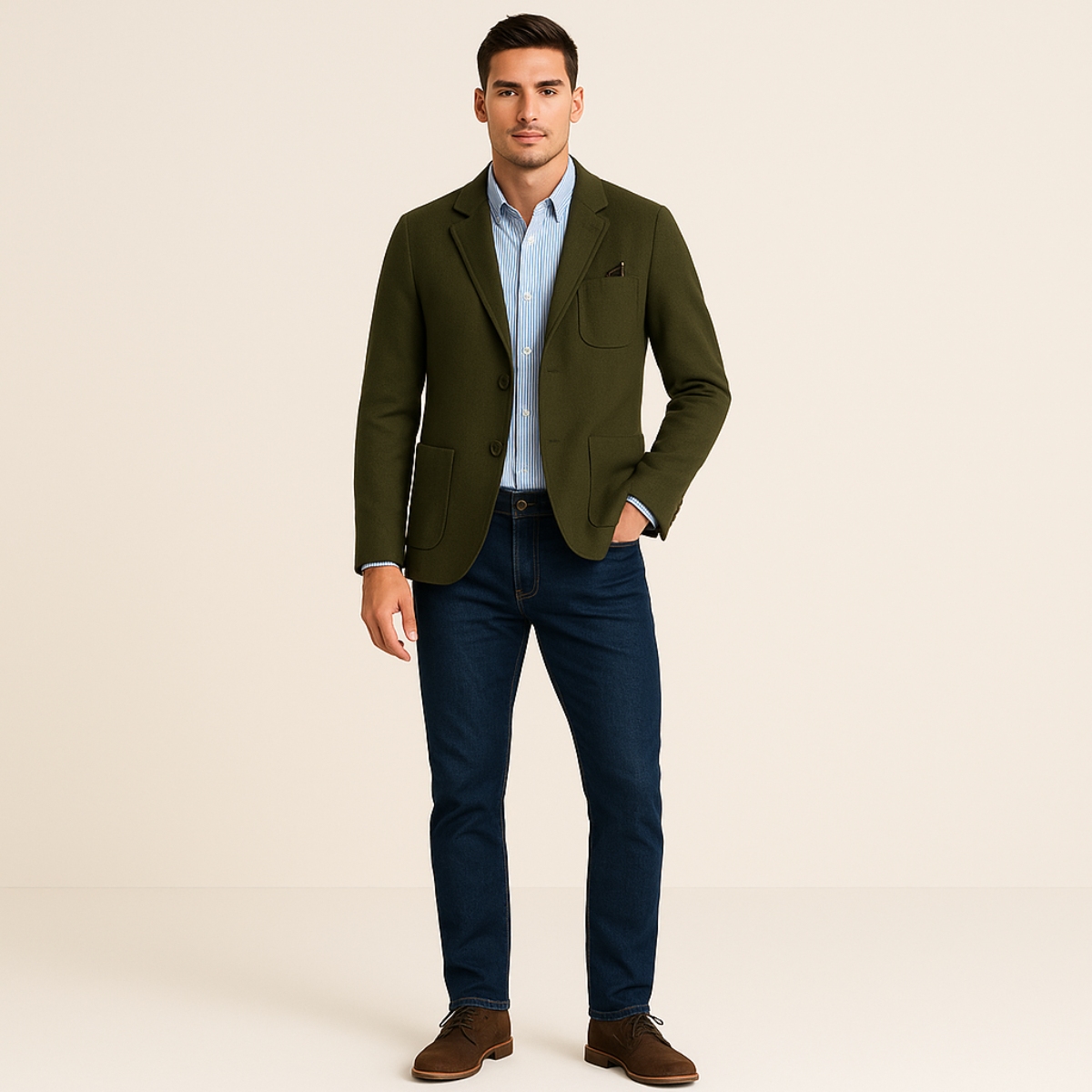 The Oxford Linen Summer Blazer - Wedding Guest Men - Formal Occasions