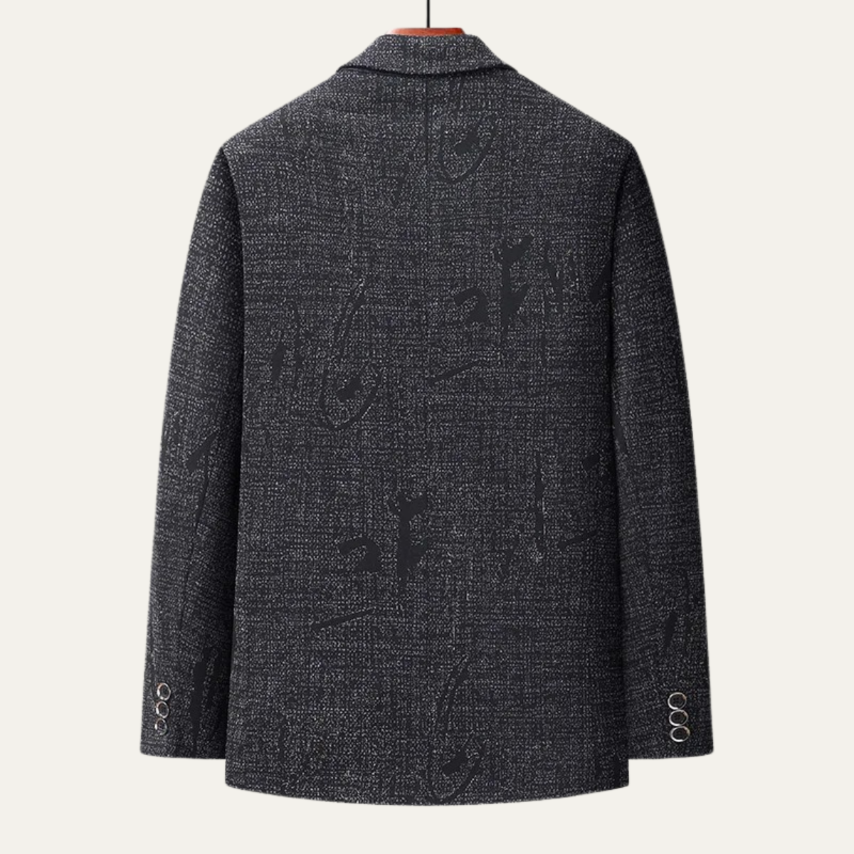 The Desenzano Men's Herringbone Slim Casual Business Blazer