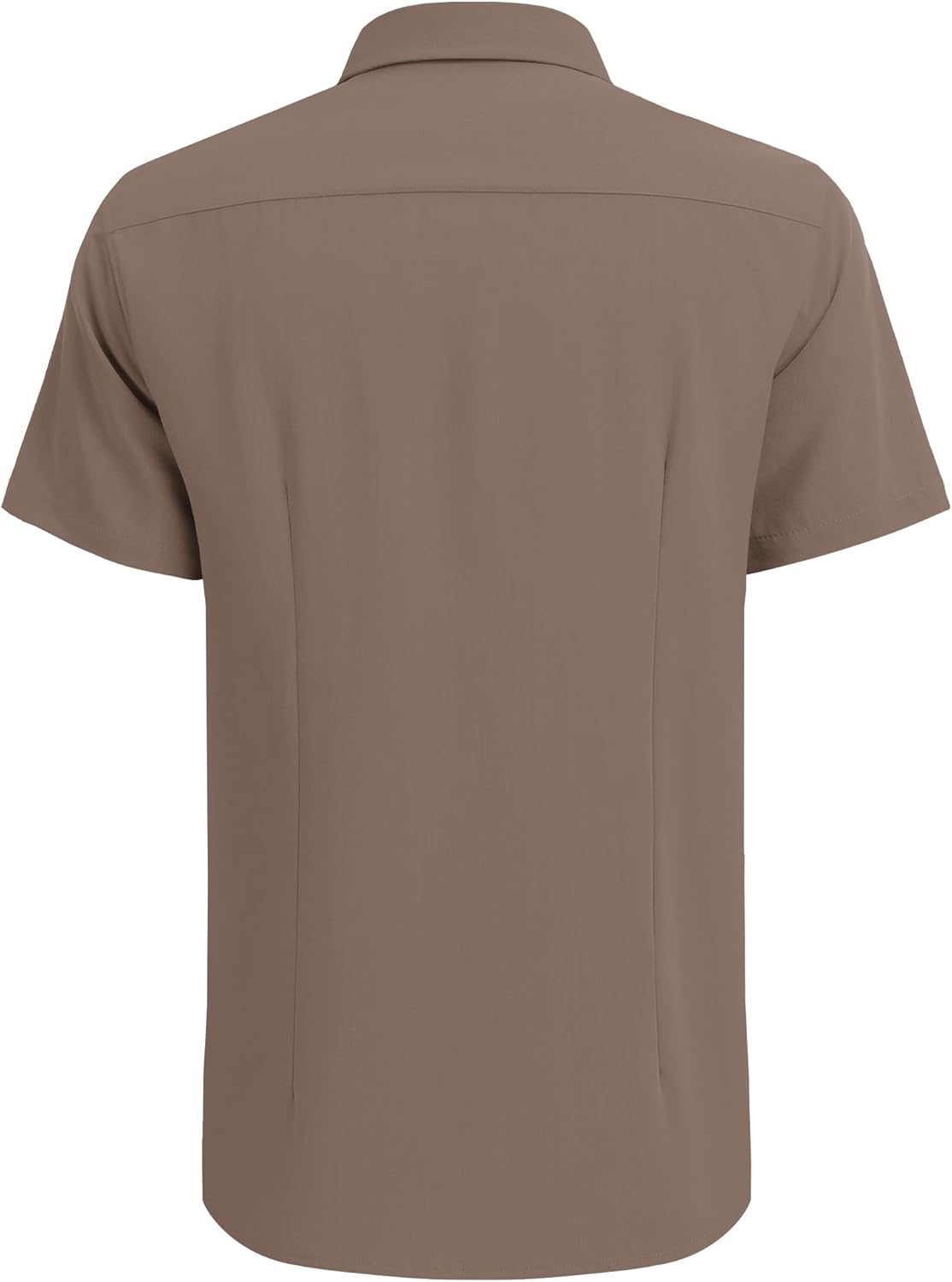 Men’s Button Down Shirt – Summer Embroidered Stripe Top