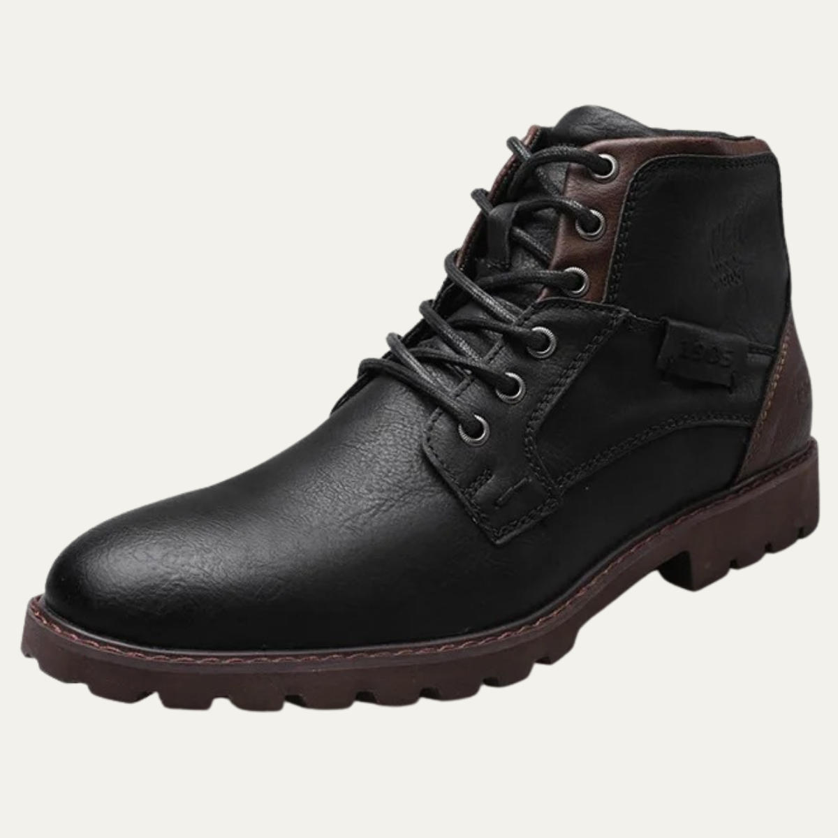 The Stanhope Men’s Vintage Durable Ankle Biker Boots