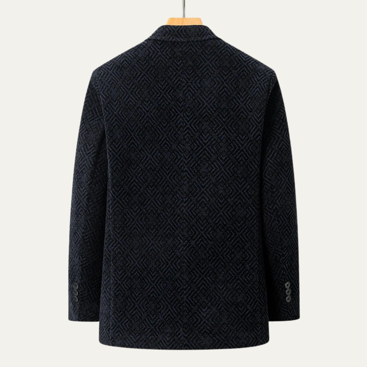 The Gualdo Tadino Men’s Winter Thick Fleece Lined Blazer Jacket