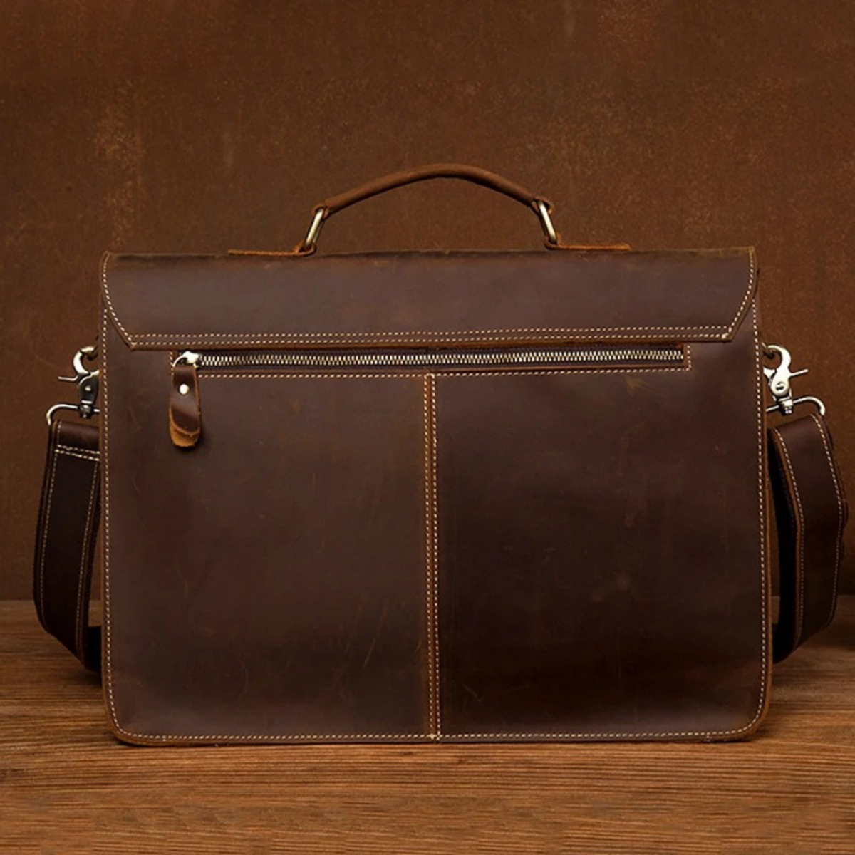 Men’s Vintage Business Genuine Leather Bag