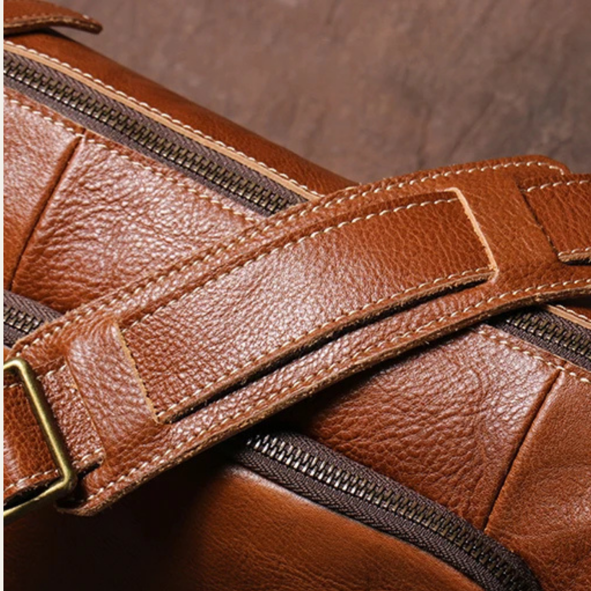 Men’s Retro Crossbody Leather Shoulder Bag