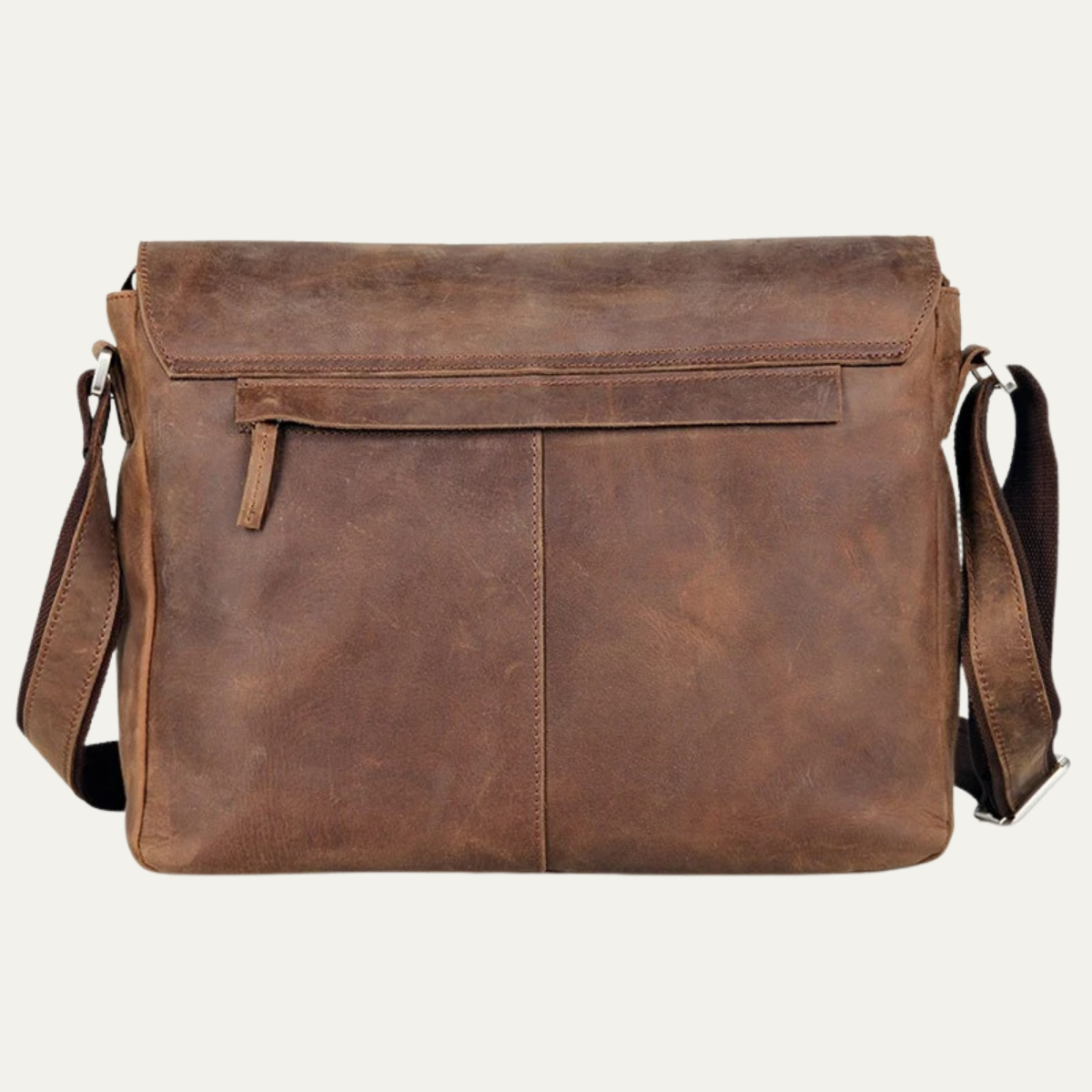 Men’s Leather Retro Crossbody Shoulder Bag