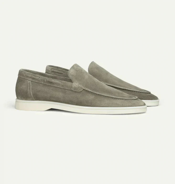 Men’s Suede Loafers Slip On Luxury Shoes-The British Gentlemen