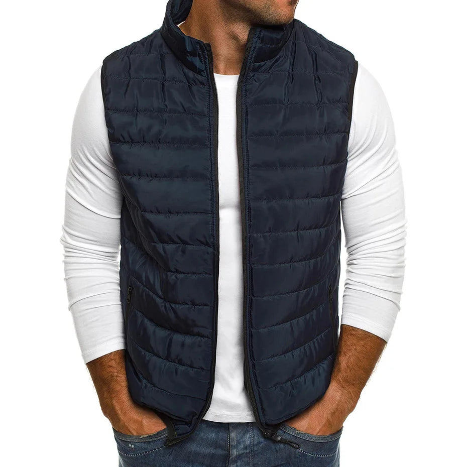 Insulated Bodywarmer with Polyester Blend Shell