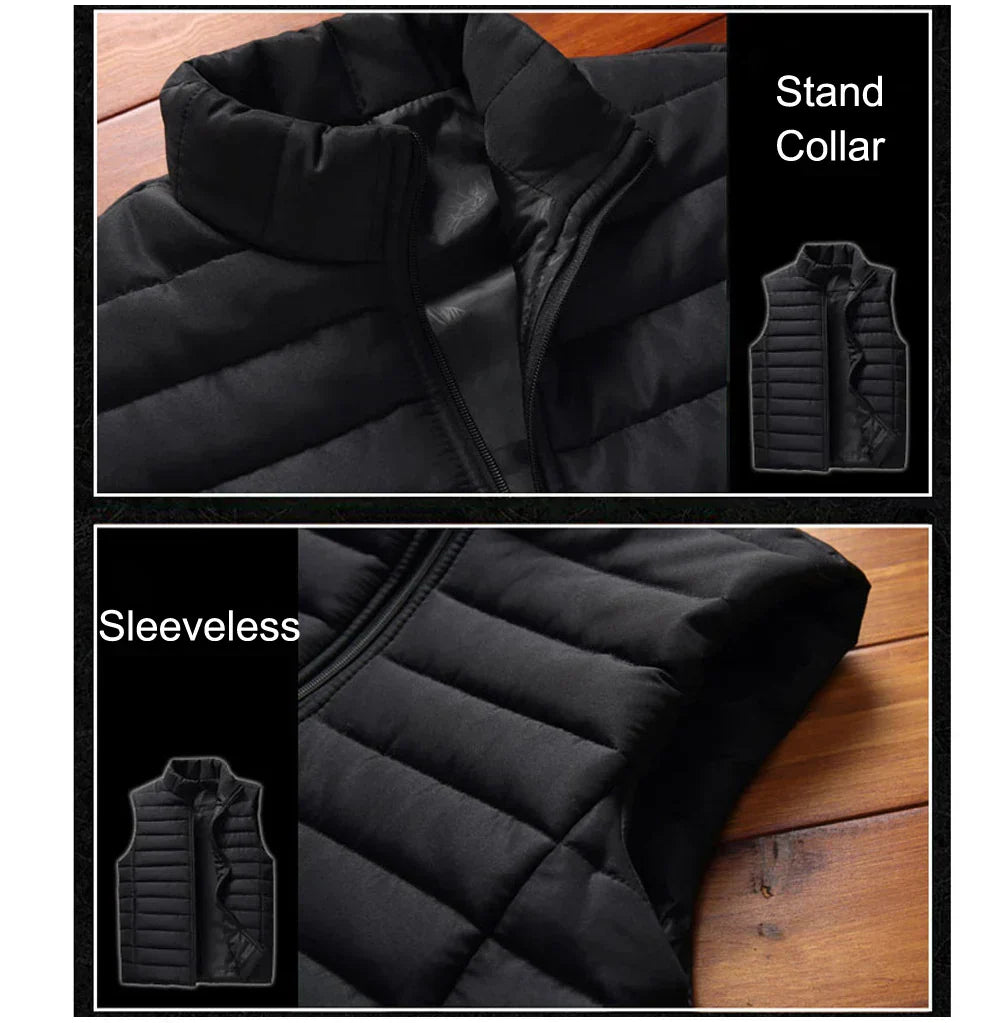 Insulated Bodywarmer with Polyester Blend Shell