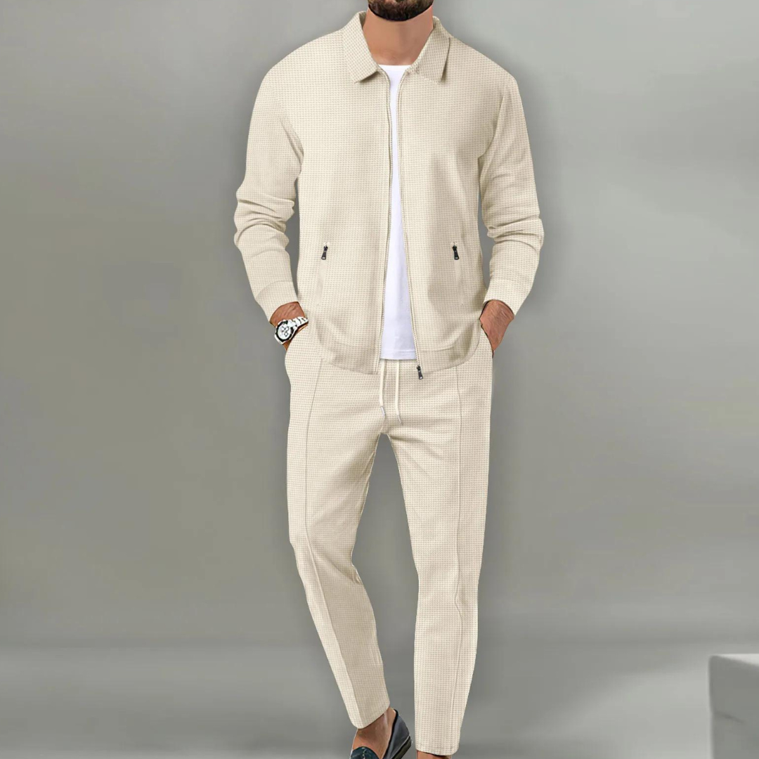 Casual Ensemble - Soft Blend with Slim Fit and Streamlined Design