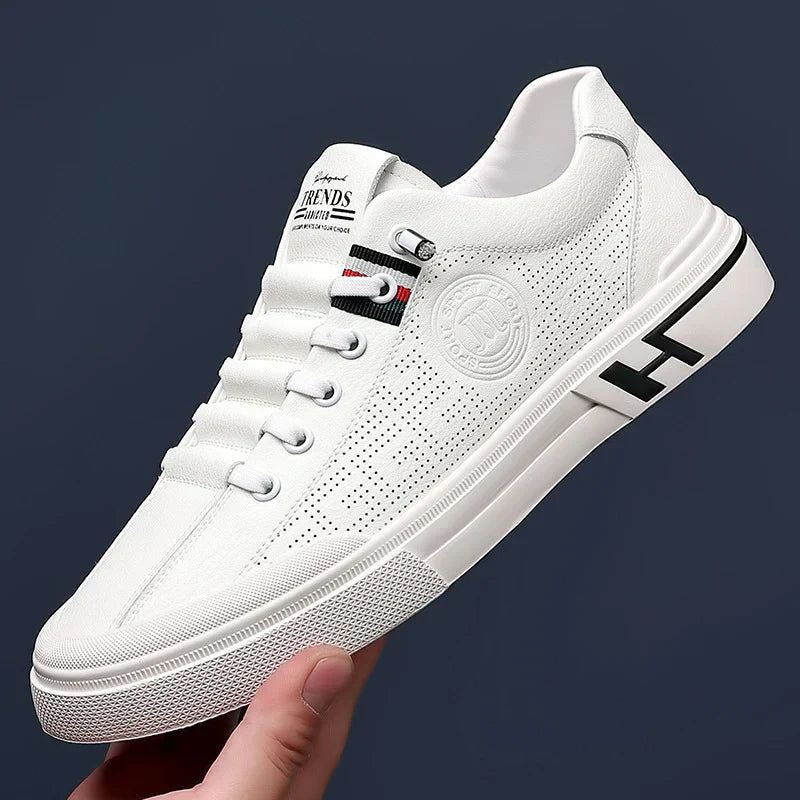 Low Profile Lace-Up Casual Shoes with Cushioned Support