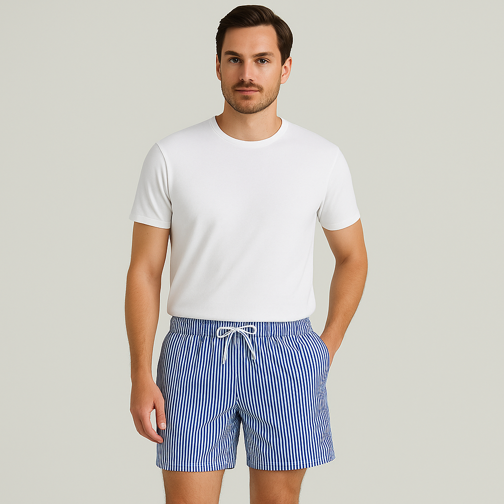 Men's Quick Dry Tailored Swim Trunks Luxury-The British Gentlemen