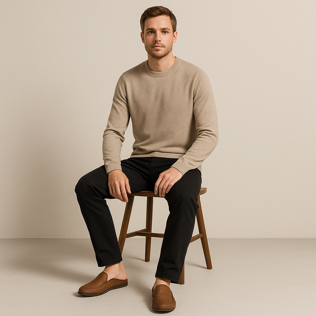 Comfortable Men’s Leather Loafers – Easy Slip-On Style-The British Gentlemen