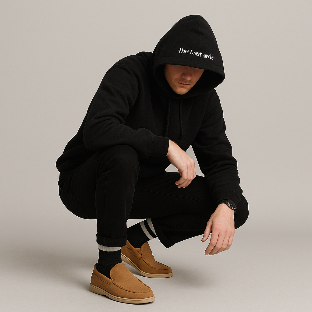 Men’s Suede Leather Loafers – Smart Slip-On Shoes-The British Gentlemen