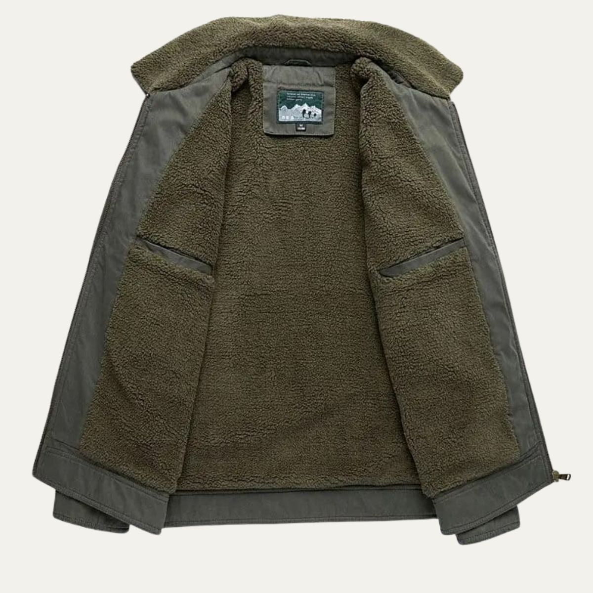 The Neive Men’s Winter Fleece Lined Lightweight Blazer Jacket