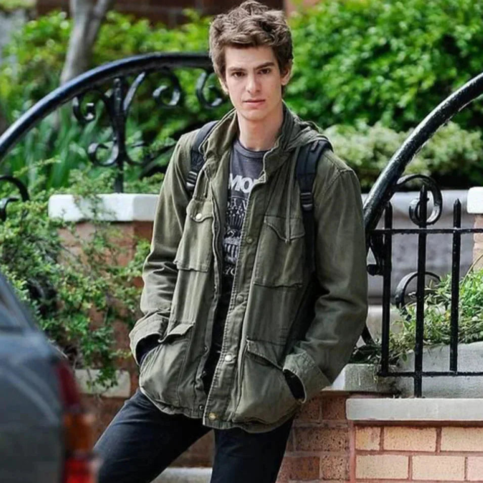 Broken-In Polyester Blend Field Jacket with Breathable Design