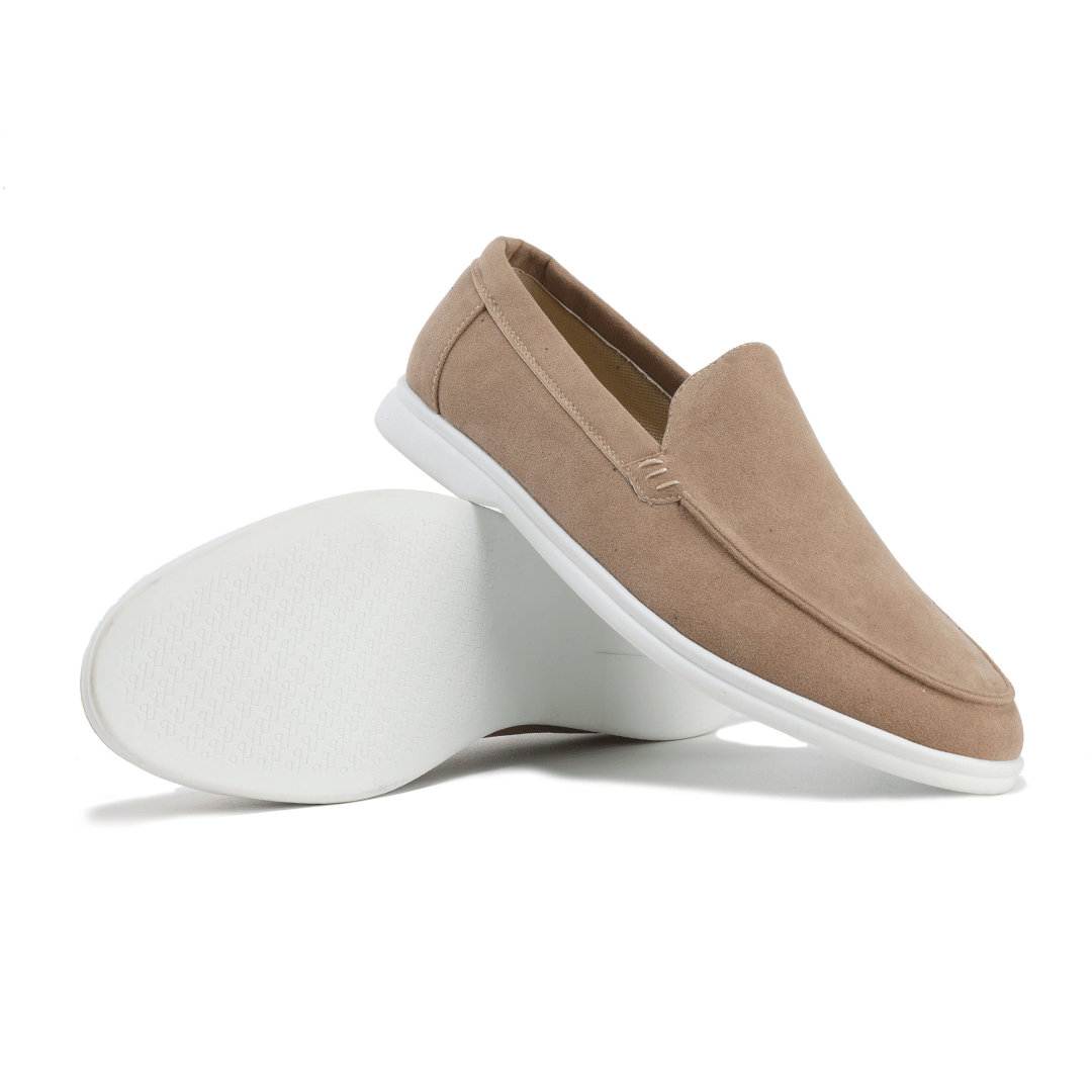 Low Profile Slip-On Loafers with Cushioned Memory Foam Insole