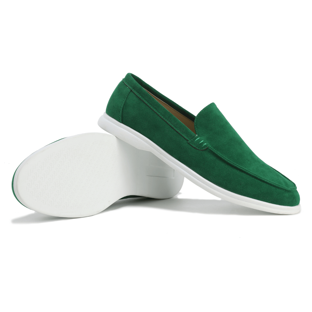Low Profile Slip-On Loafers with Cushioned Memory Foam Insole
