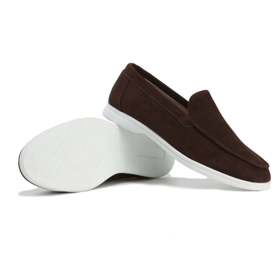 Low Profile Slip-On Loafers with Cushioned Memory Foam Insole