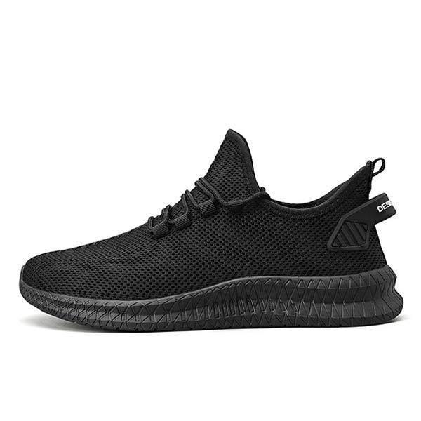 Lightweight Running Shoes with Breathable Knit Upper and Cushioned Midsole