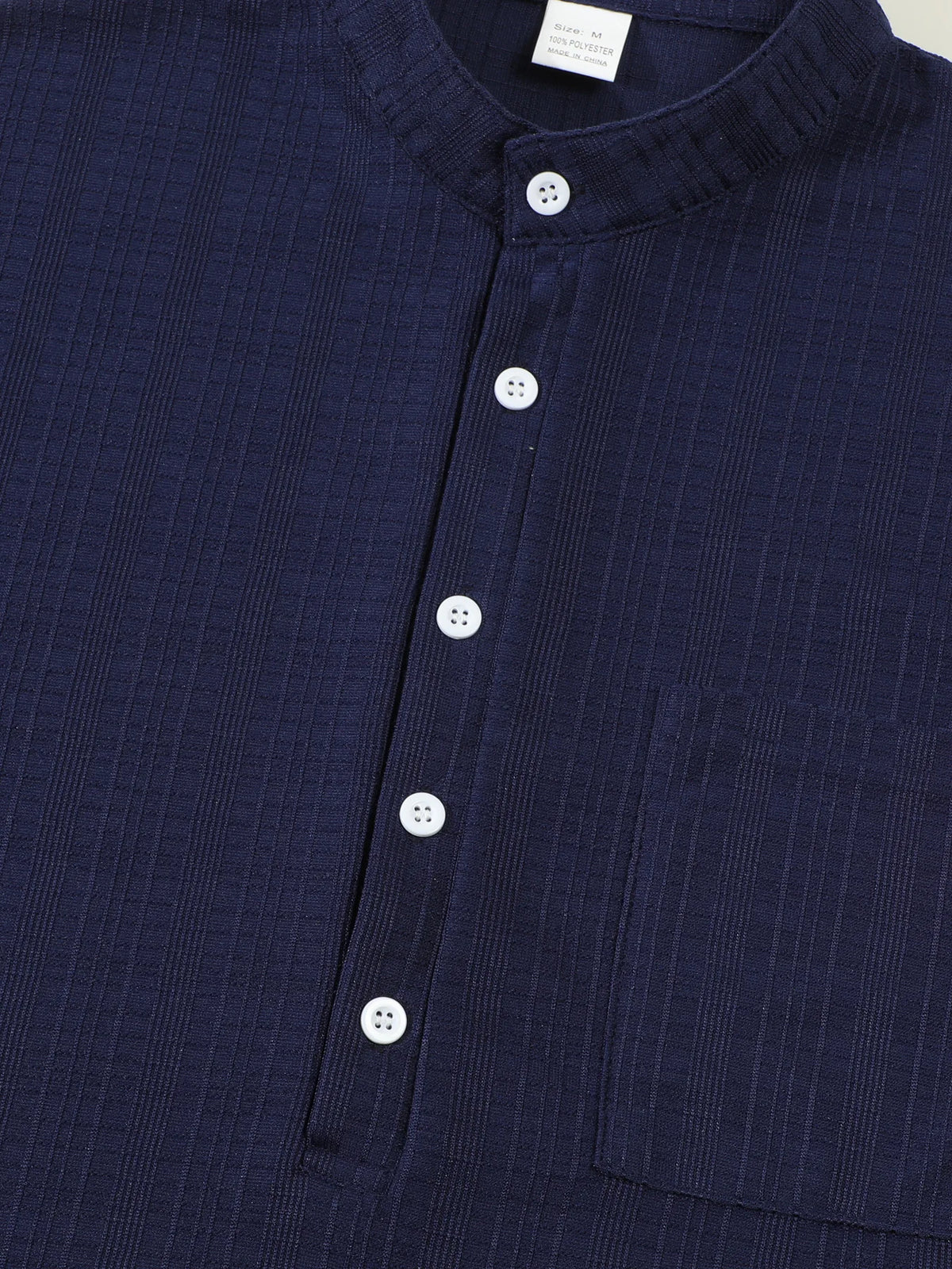 Men’s Beach Outfit Set – Short Sleeve Top and Relaxed Pants