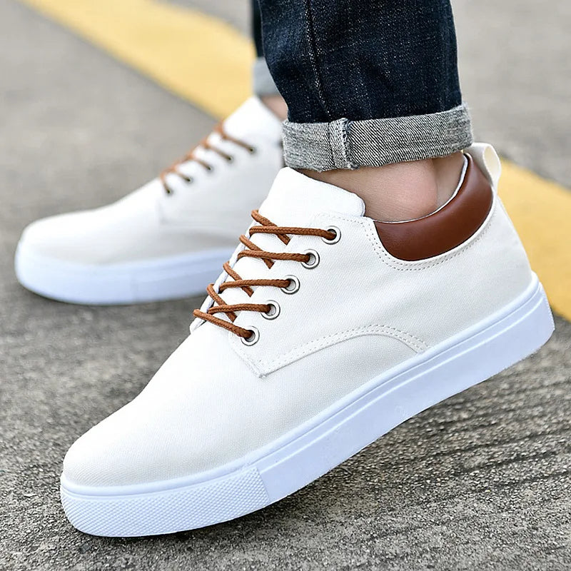 Everyday Sneakers - Canvas Blend Upper with Breathable Grip