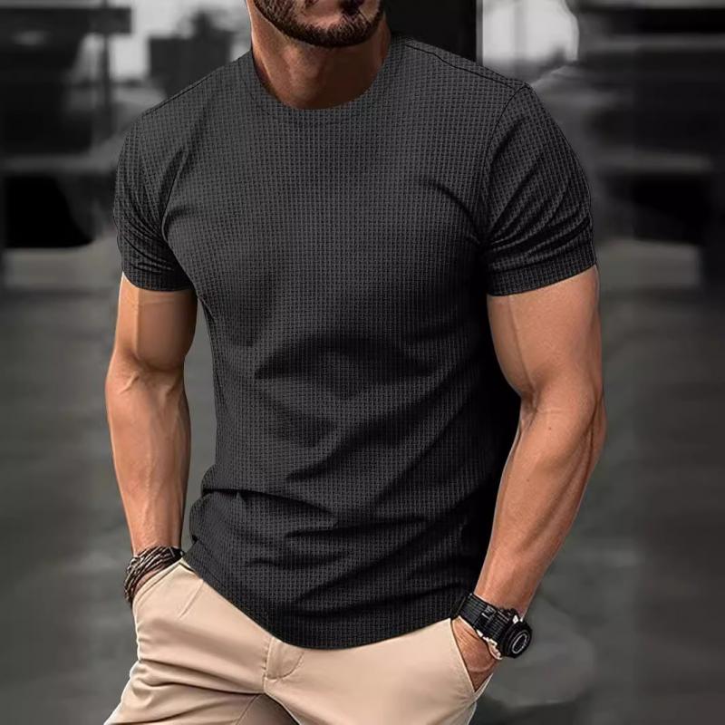 Ice Blend Round Neck T-Shirt - Breathable and Cool Comfort