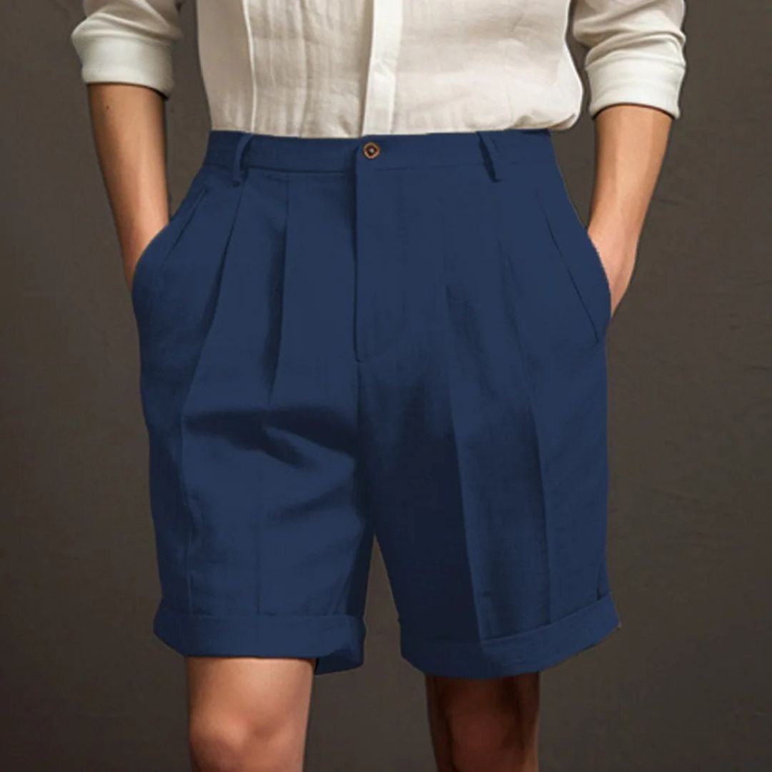 The Fairford Cotton Shorts – Tailored Shorts for Men