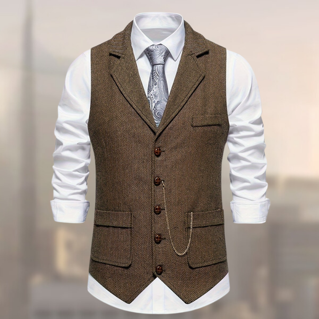 Classic Waistcoat - Timeless Silhouette with Effortless Layering