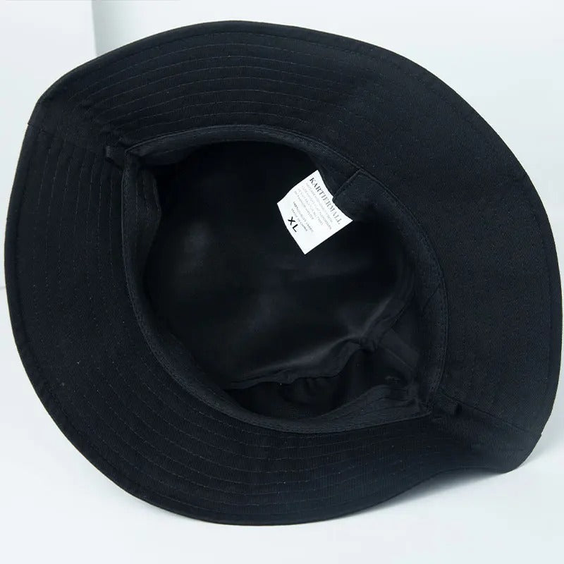 Men’s Bucket Hat with Strap – Wide Brim Summer Sun Protection
