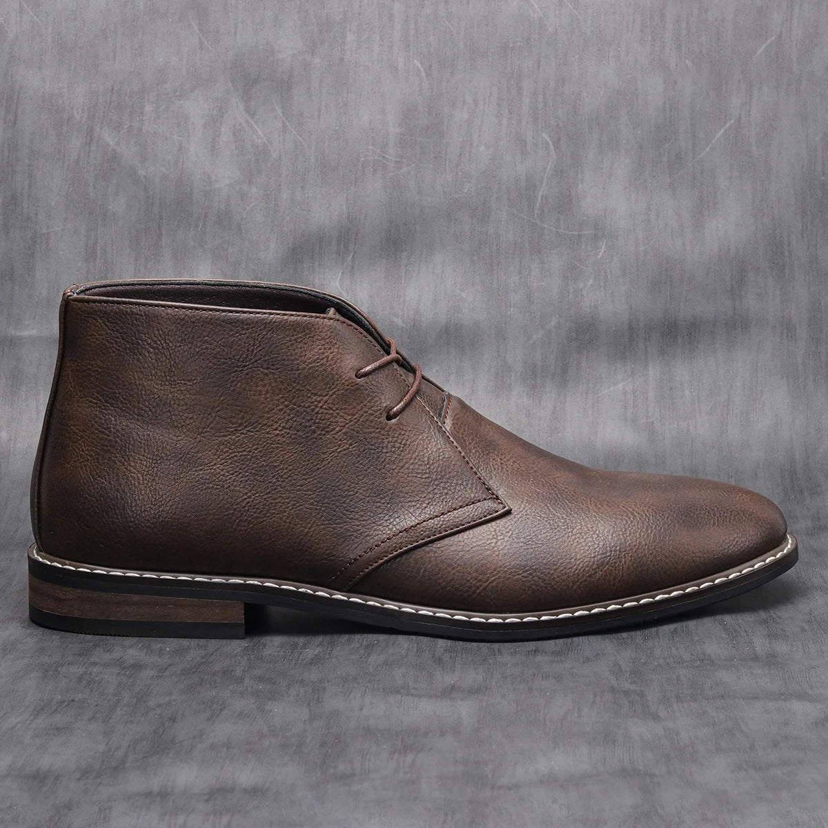 The Crosby Men&#39;s Street Style Leather Lace Up Ankle Boots