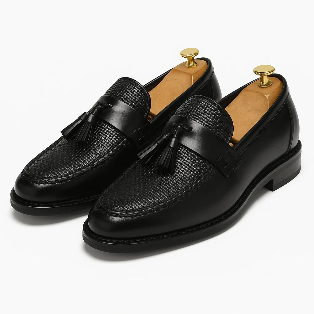 The Carmarthen Men's Formal Leather Tassel Loafers