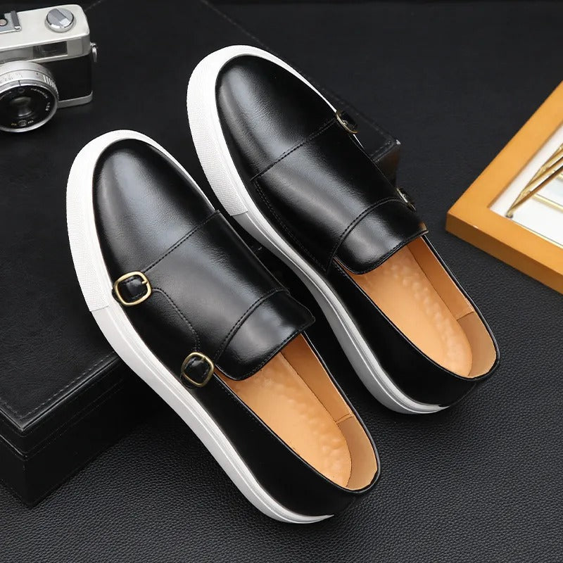 The Mayfair Men’s Elegant Modern Leather Loafers
