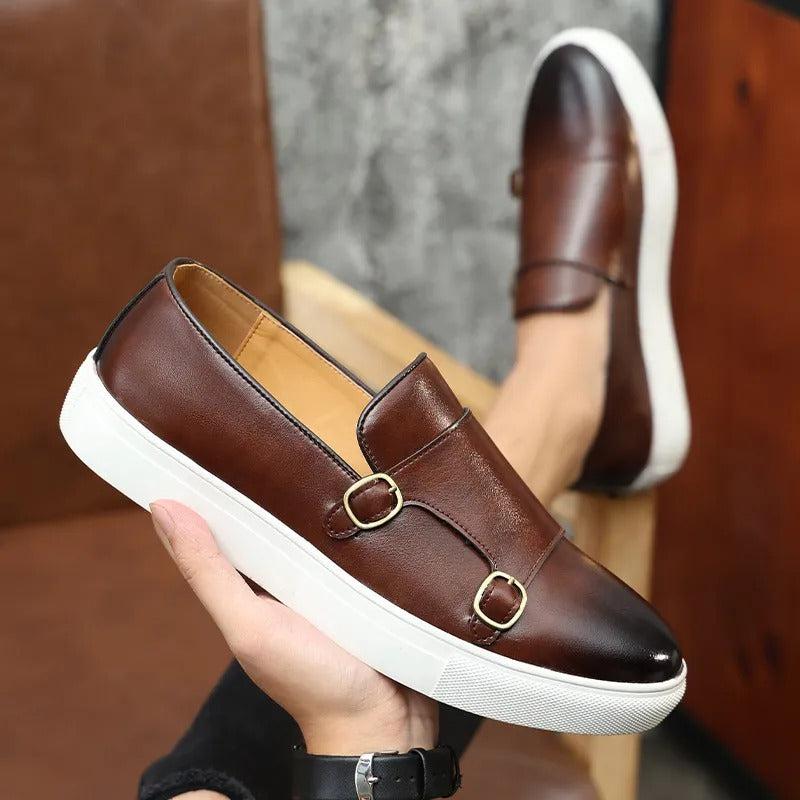 The Mayfair Men’s Elegant Modern Leather Loafers