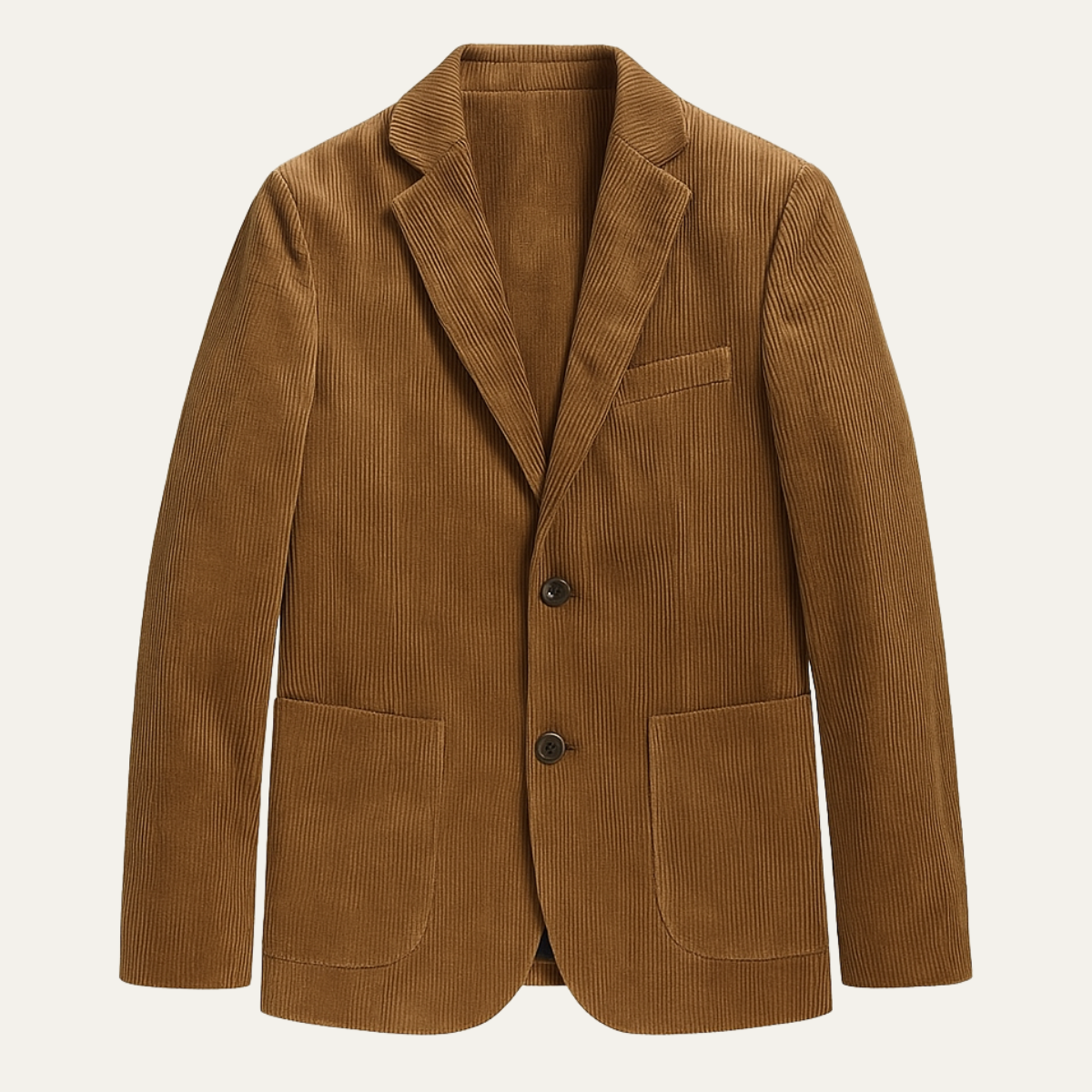 The Lancaster Men’s Thick Flannel  Corduroy Business Blazer Jacket