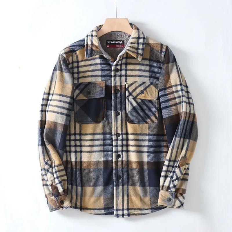 Cozy Flannel Shirt – Thick Weave with Soft Brushed Warmth