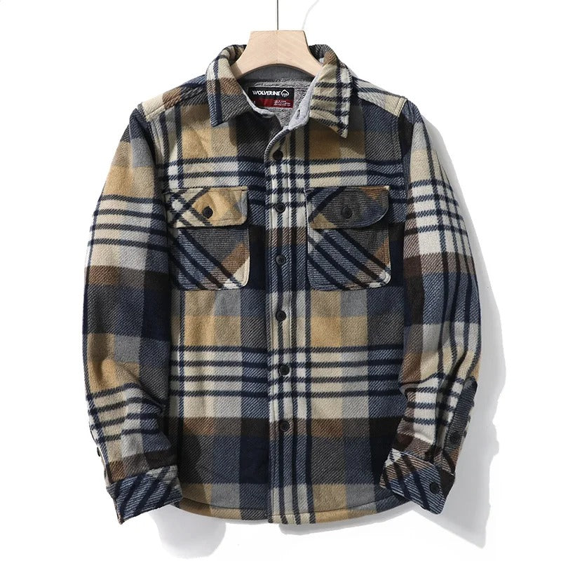 Cozy Flannel Shirt – Thick Weave with Soft Brushed Warmth